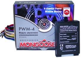 Модуль управления стеклоподъемниками Mongoose PWM-2 (2стекла)